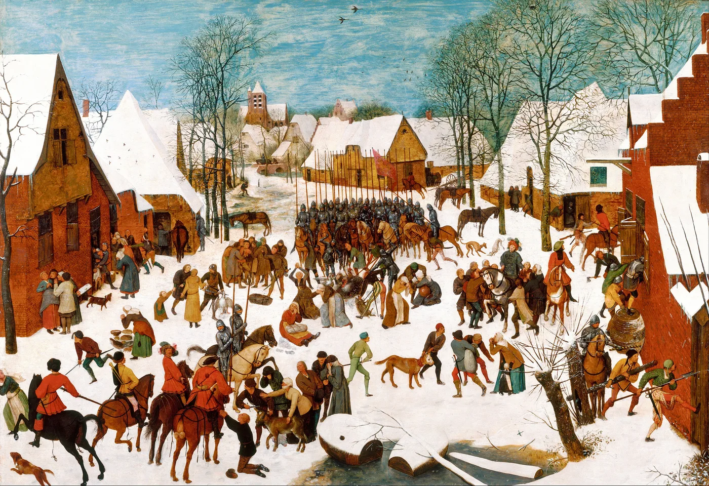 alt Избиение младенцев, Питер Брегель старший, 1565-1567. 